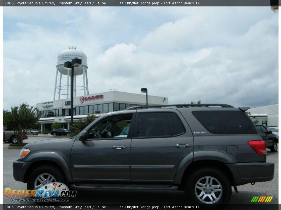 2006 Toyota Sequoia Limited Phantom Gray Pearl / Taupe Photo #2