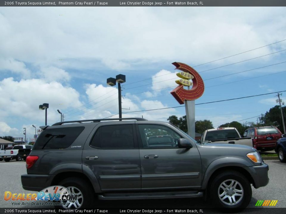 2006 Toyota Sequoia Limited Phantom Gray Pearl / Taupe Photo #6