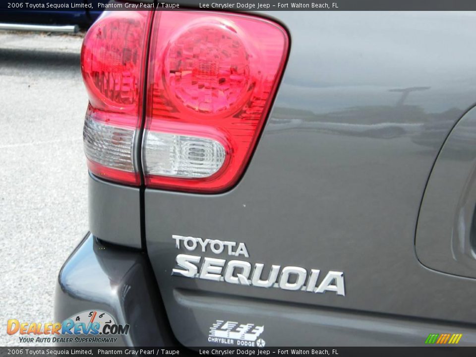 2006 Toyota Sequoia Limited Phantom Gray Pearl / Taupe Photo #10
