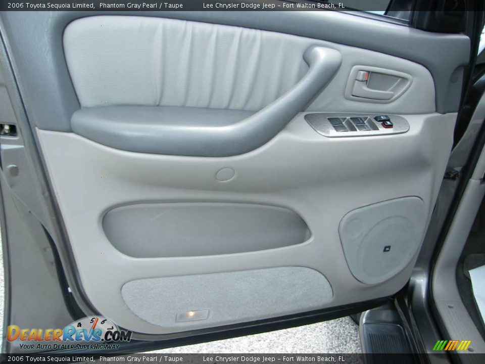 2006 Toyota Sequoia Limited Phantom Gray Pearl / Taupe Photo #17