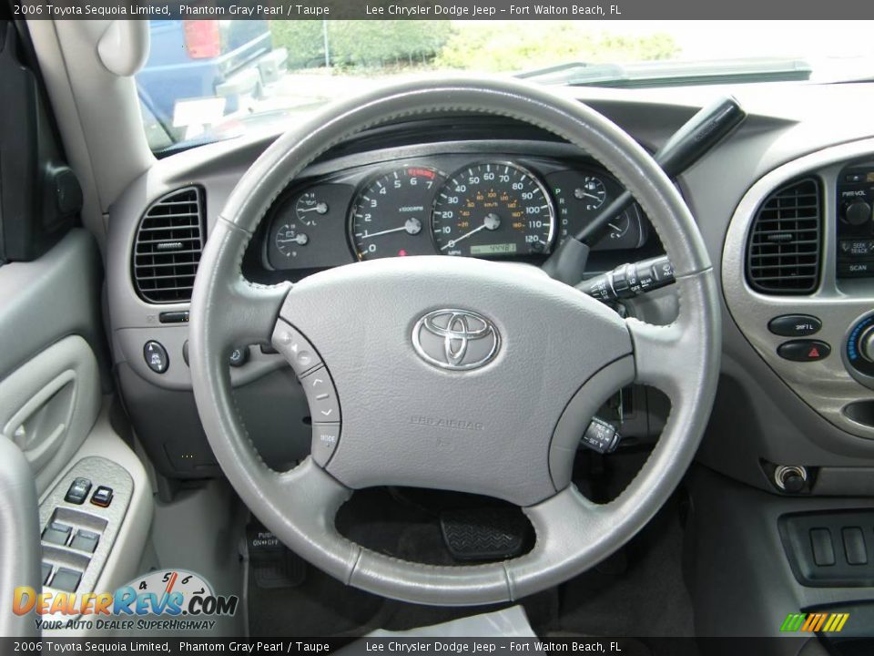 2006 Toyota Sequoia Limited Phantom Gray Pearl / Taupe Photo #19