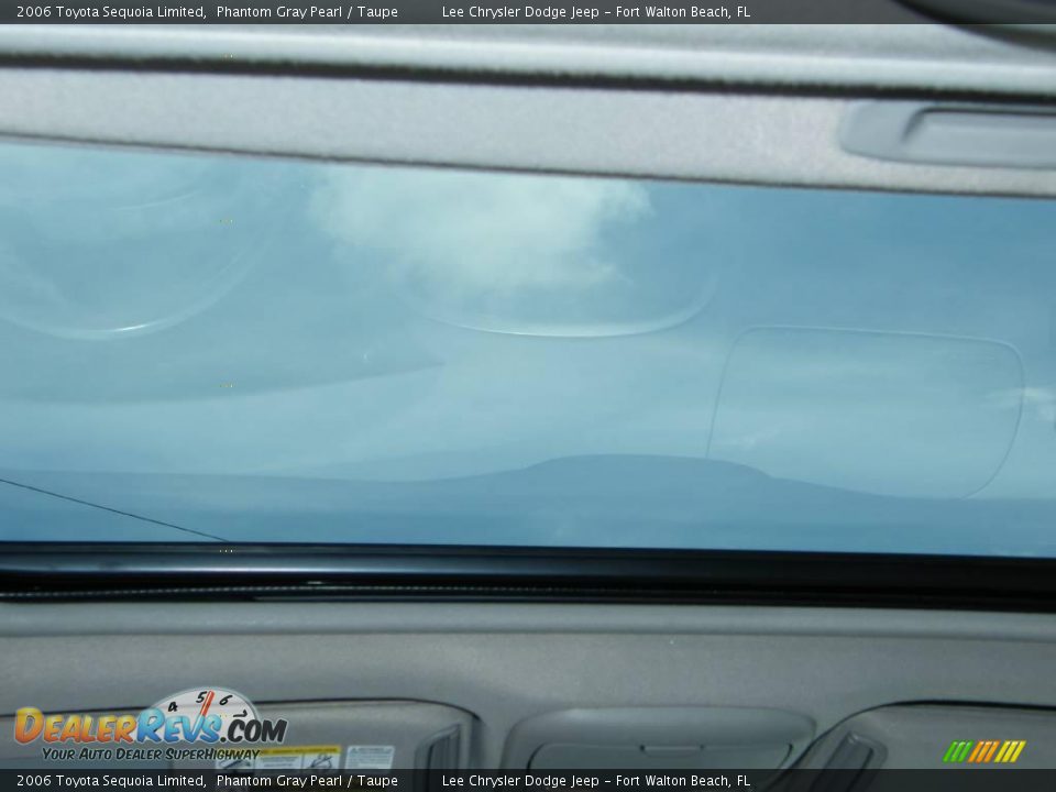 2006 Toyota Sequoia Limited Phantom Gray Pearl / Taupe Photo #20