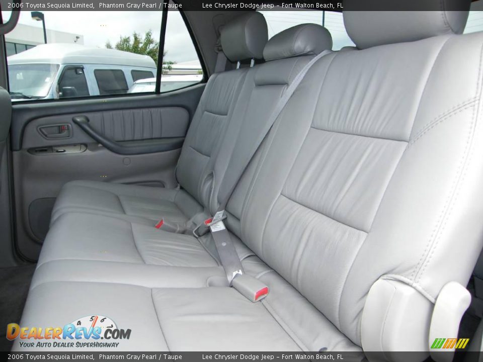 2006 Toyota Sequoia Limited Phantom Gray Pearl / Taupe Photo #21