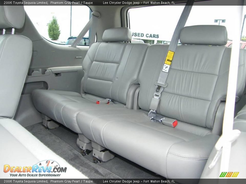2006 Toyota Sequoia Limited Phantom Gray Pearl / Taupe Photo #23