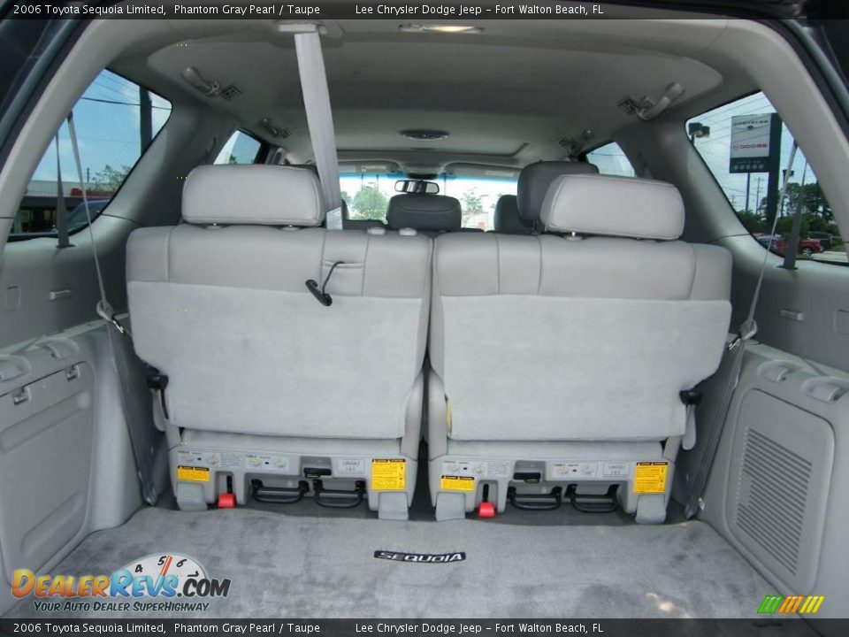 2006 Toyota Sequoia Limited Phantom Gray Pearl / Taupe Photo #25