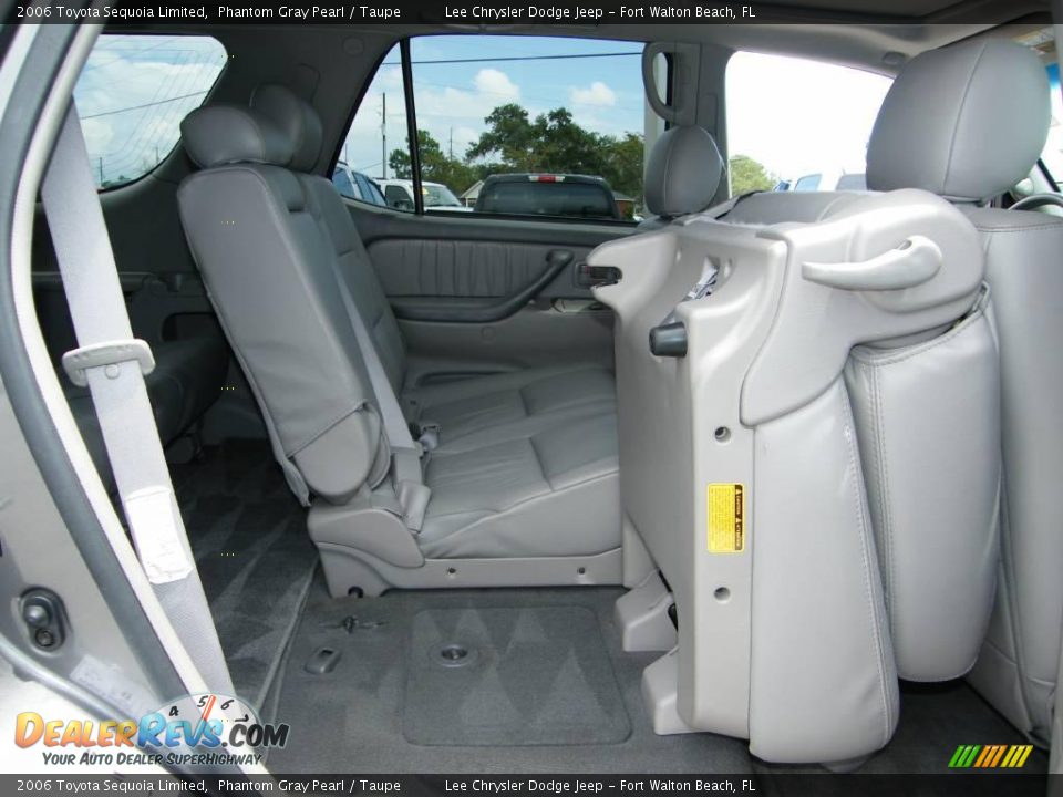 2006 Toyota Sequoia Limited Phantom Gray Pearl / Taupe Photo #27