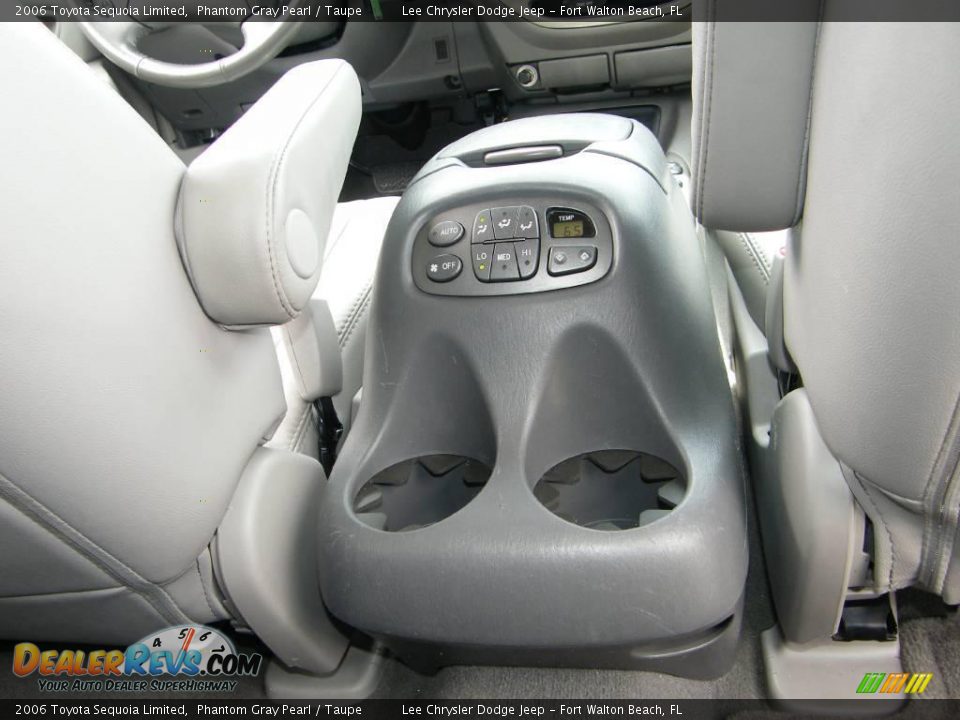 2006 Toyota Sequoia Limited Phantom Gray Pearl / Taupe Photo #29