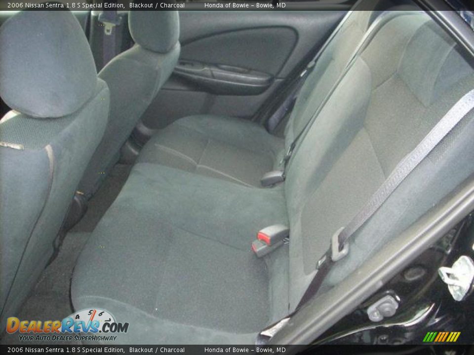 2006 Nissan Sentra 1.8 S Special Edition Blackout / Charcoal Photo #12