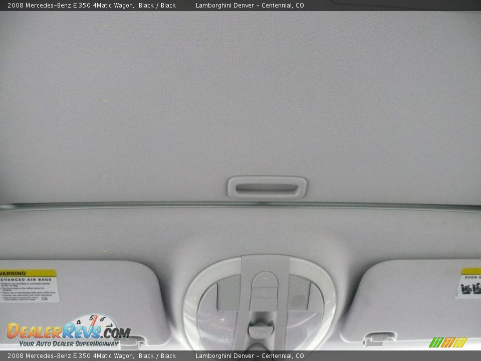 2008 Mercedes-Benz E 350 4Matic Wagon Black / Black Photo #17