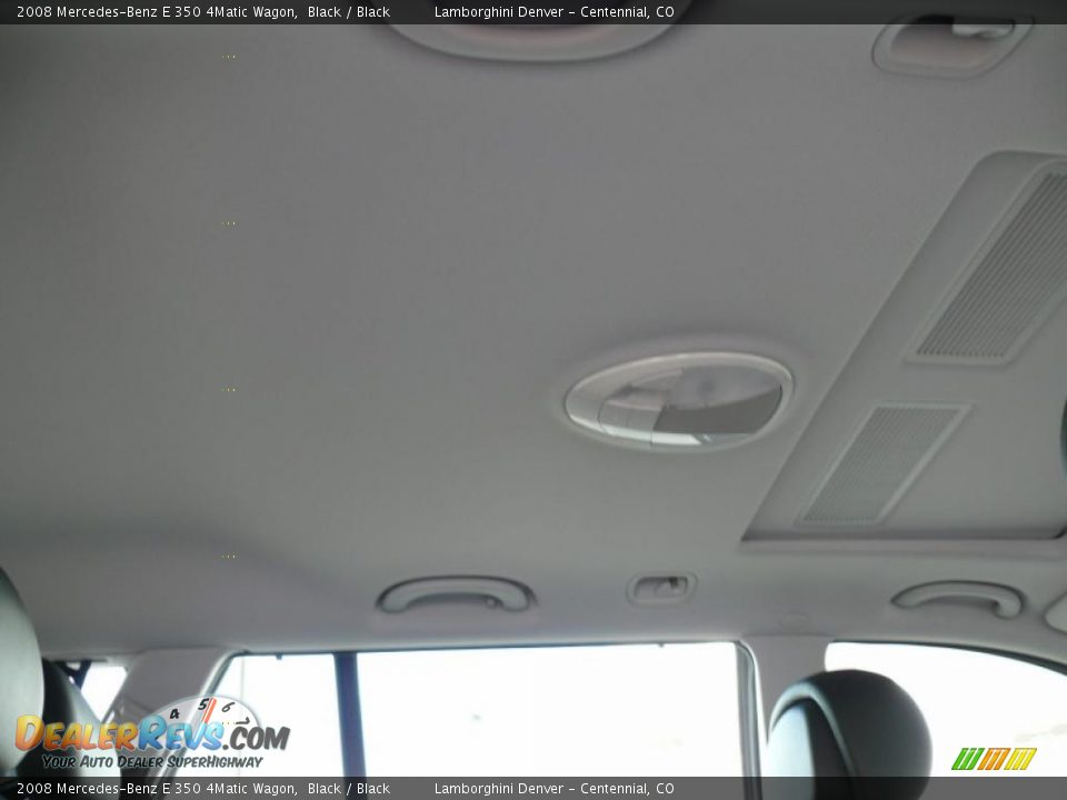 2008 Mercedes-Benz E 350 4Matic Wagon Black / Black Photo #24