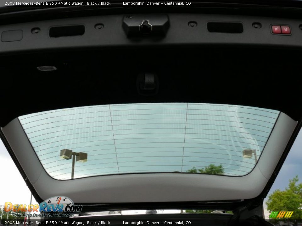 2008 Mercedes-Benz E 350 4Matic Wagon Black / Black Photo #29