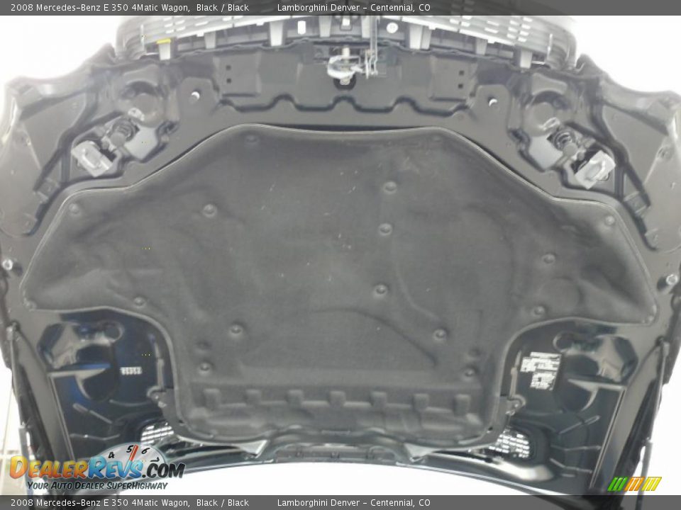 2008 Mercedes-Benz E 350 4Matic Wagon Black / Black Photo #31