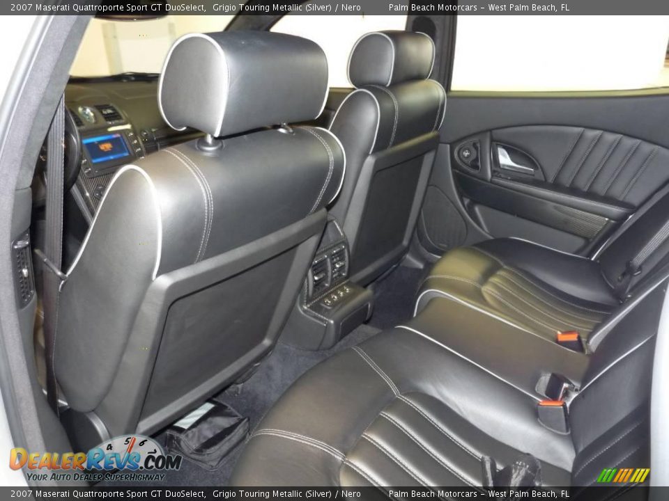 Nero Interior - 2007 Maserati Quattroporte Sport GT DuoSelect Photo #21