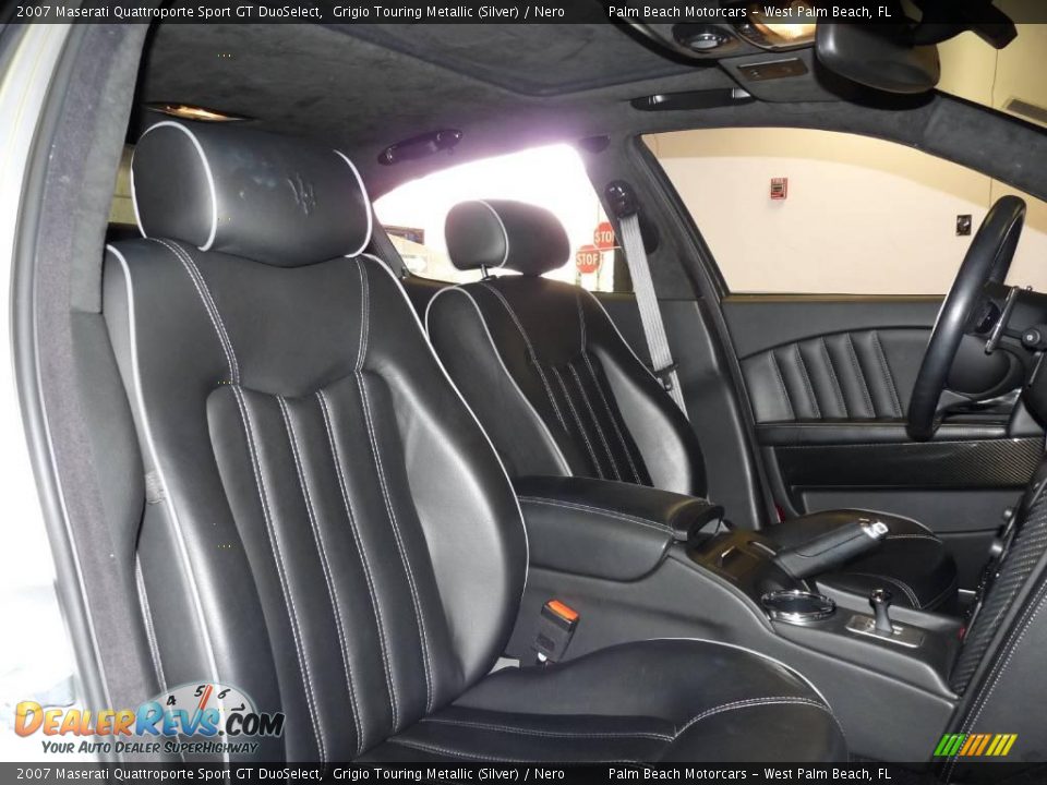 Nero Interior - 2007 Maserati Quattroporte Sport GT DuoSelect Photo #30