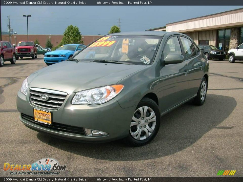 2009 Hyundai Elantra GLS Sedan Natural Khaki / Beige Photo #1
