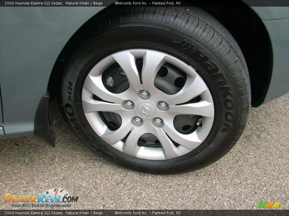 2009 Hyundai Elantra GLS Sedan Natural Khaki / Beige Photo #5