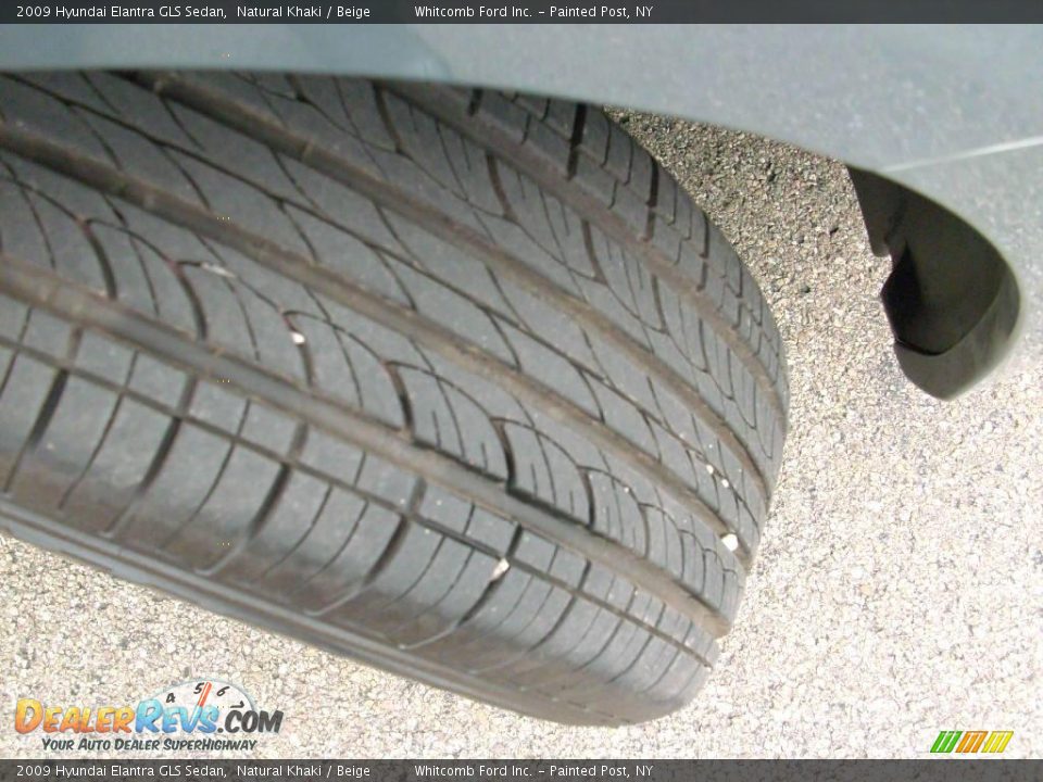 2009 Hyundai Elantra GLS Sedan Natural Khaki / Beige Photo #6