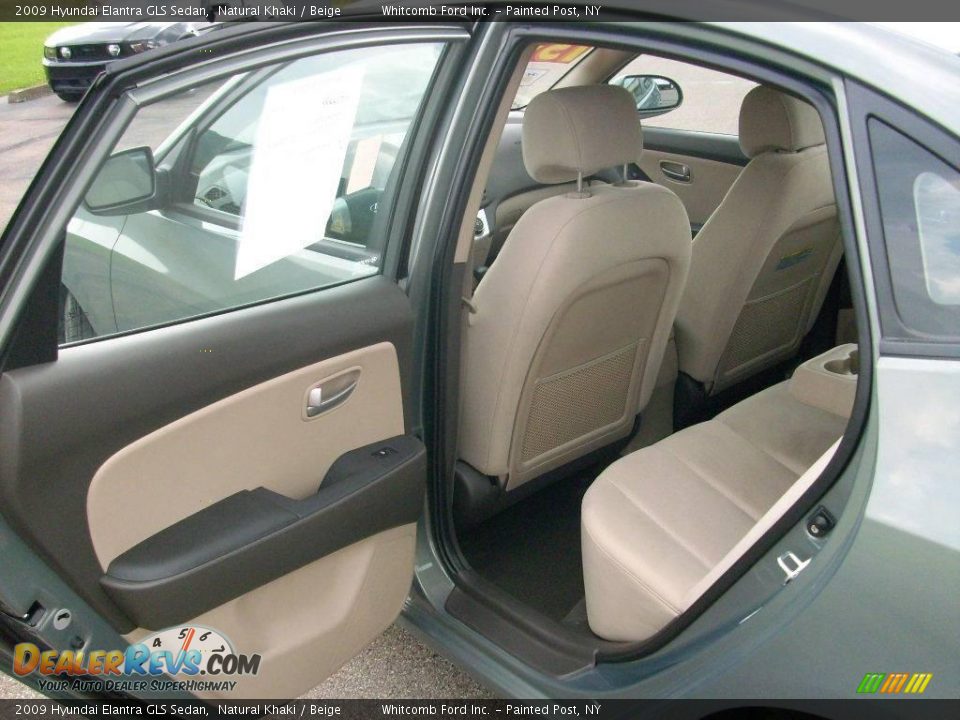 2009 Hyundai Elantra GLS Sedan Natural Khaki / Beige Photo #17