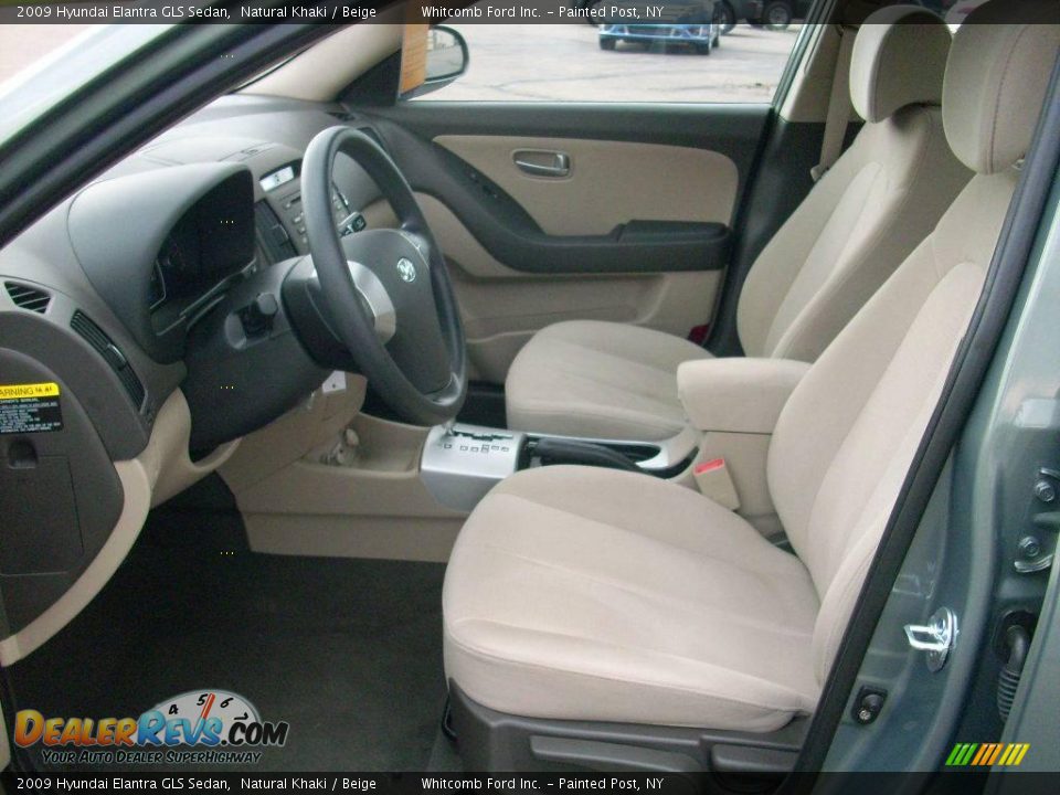 2009 Hyundai Elantra GLS Sedan Natural Khaki / Beige Photo #20