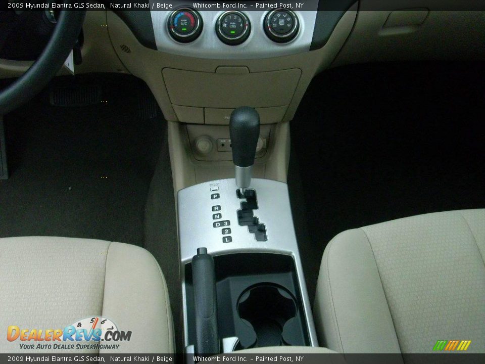2009 Hyundai Elantra GLS Sedan Natural Khaki / Beige Photo #23