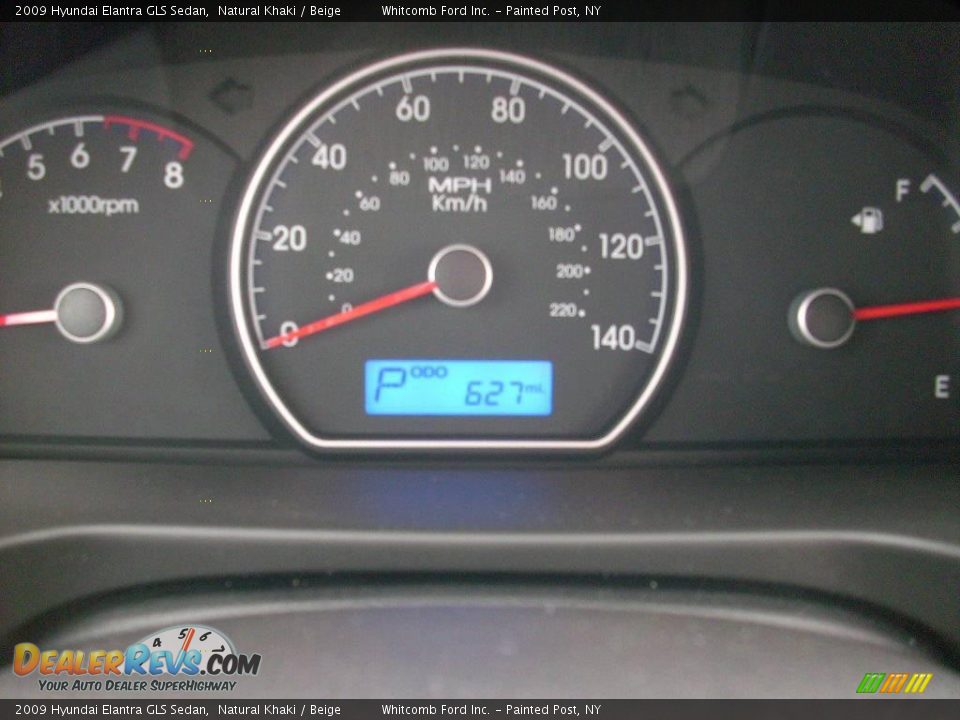 2009 Hyundai Elantra GLS Sedan Natural Khaki / Beige Photo #25