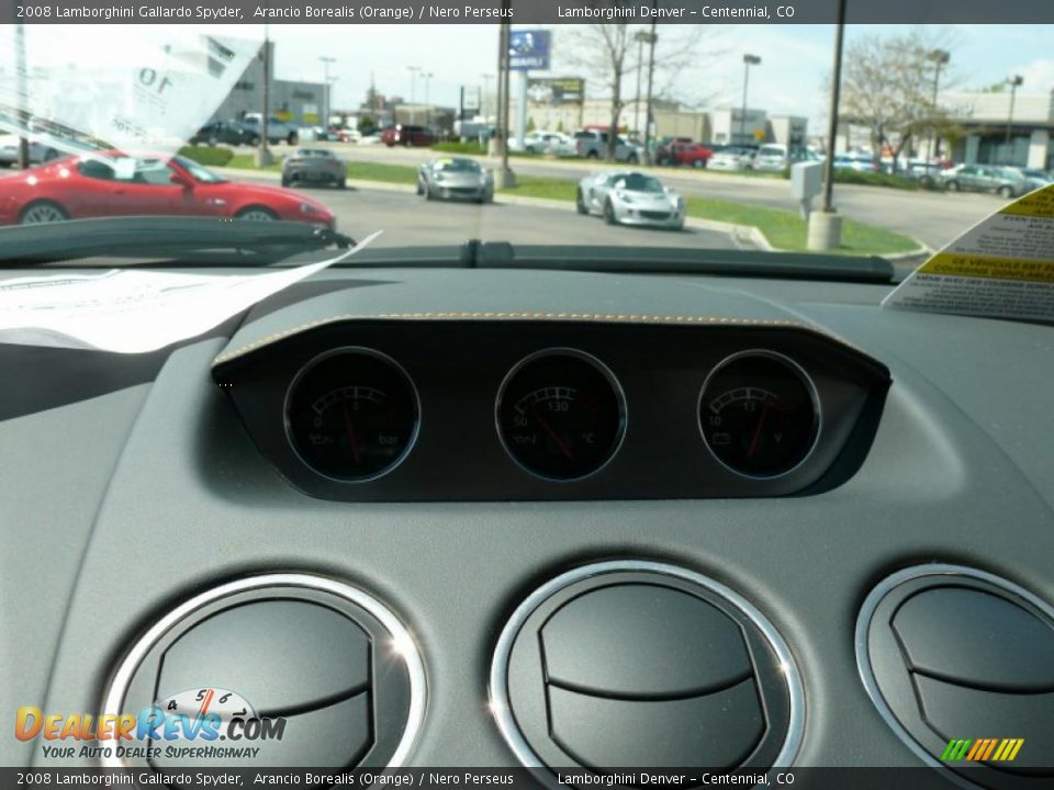 2008 Lamborghini Gallardo Spyder Arancio Borealis (Orange) / Nero Perseus Photo #20