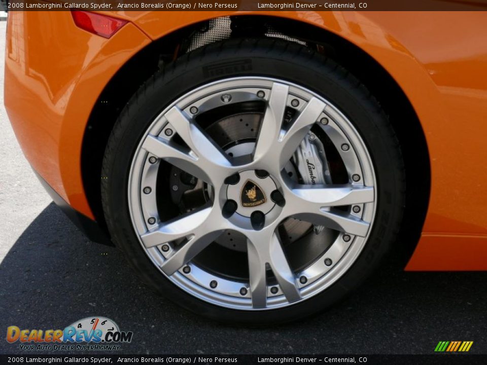 2008 Lamborghini Gallardo Spyder Wheel Photo #30