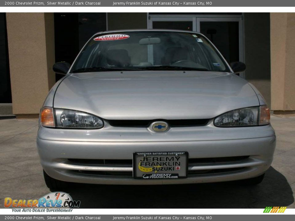 2000 Chevrolet Prizm Silver Metallic / Dark Charcoal Photo #3
