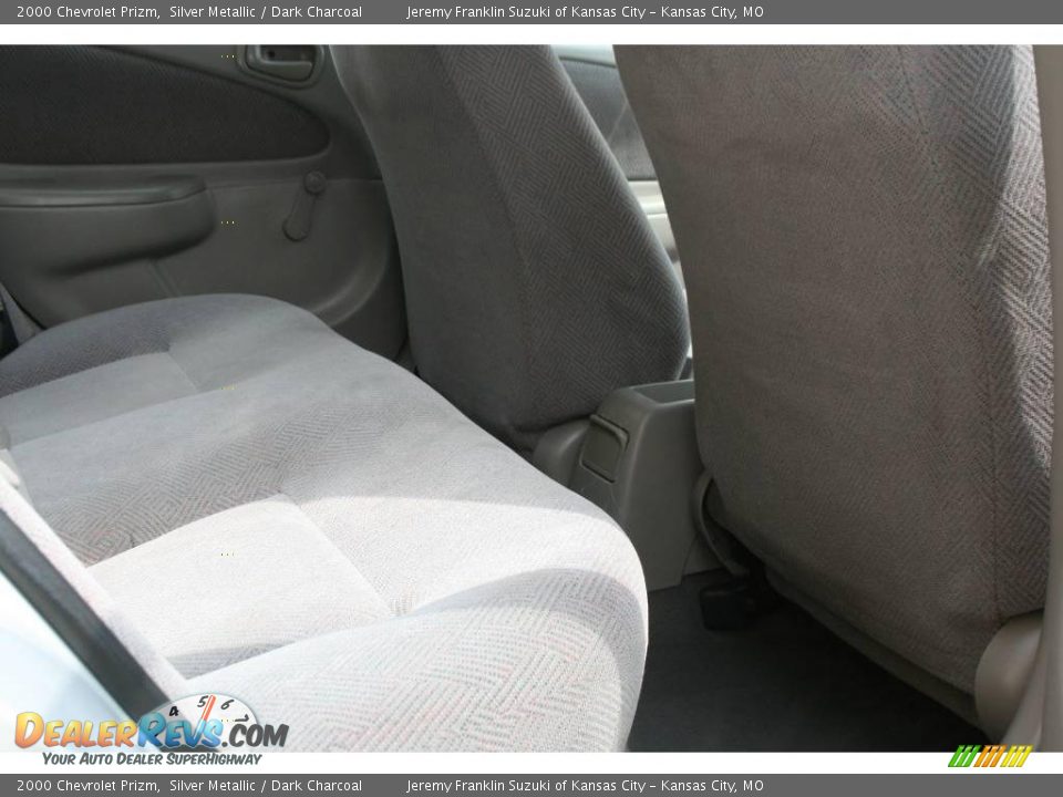 2000 Chevrolet Prizm Silver Metallic / Dark Charcoal Photo #15