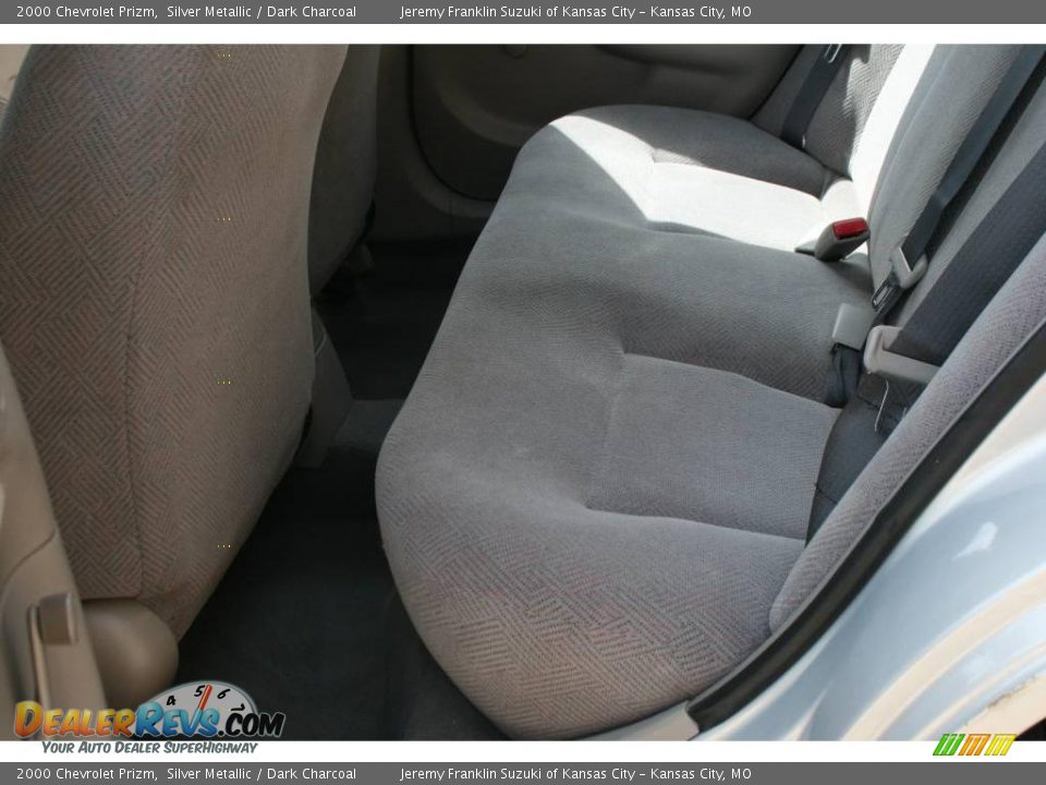 2000 Chevrolet Prizm Silver Metallic / Dark Charcoal Photo #17
