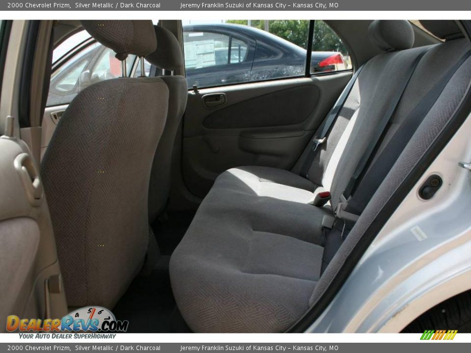 2000 Chevrolet Prizm Silver Metallic / Dark Charcoal Photo #18
