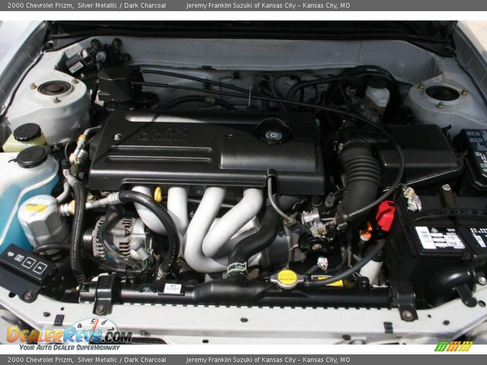 2000 Chevrolet Prizm Silver Metallic / Dark Charcoal Photo #24