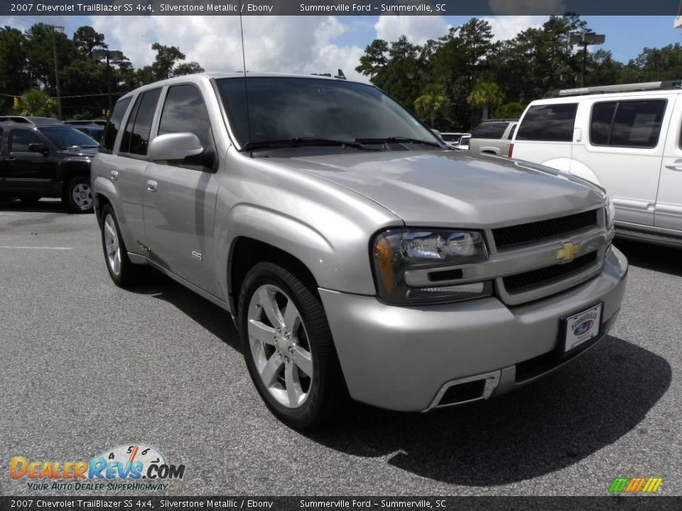 2007 Chevrolet TrailBlazer SS 4x4 Silverstone Metallic / Ebony Photo #1