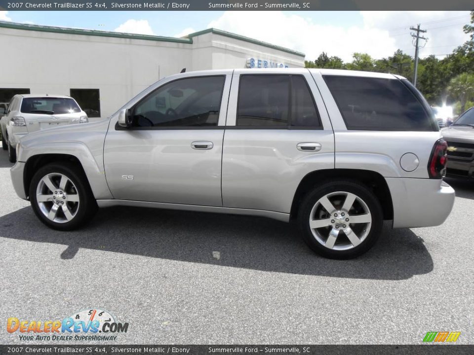 2007 Chevrolet TrailBlazer SS 4x4 Silverstone Metallic / Ebony Photo #2
