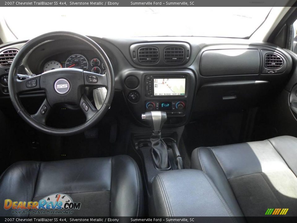 2007 Chevrolet TrailBlazer SS 4x4 Silverstone Metallic / Ebony Photo #3
