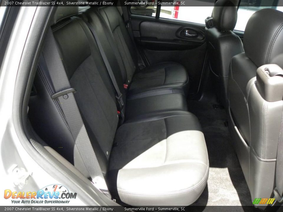 2007 Chevrolet TrailBlazer SS 4x4 Silverstone Metallic / Ebony Photo #11