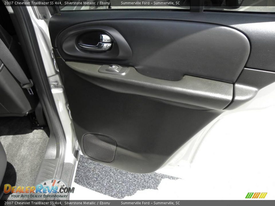 2007 Chevrolet TrailBlazer SS 4x4 Silverstone Metallic / Ebony Photo #12