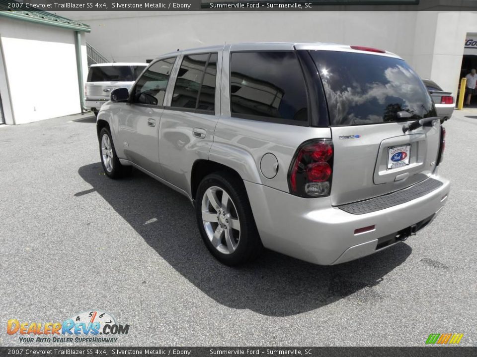 2007 Chevrolet TrailBlazer SS 4x4 Silverstone Metallic / Ebony Photo #15