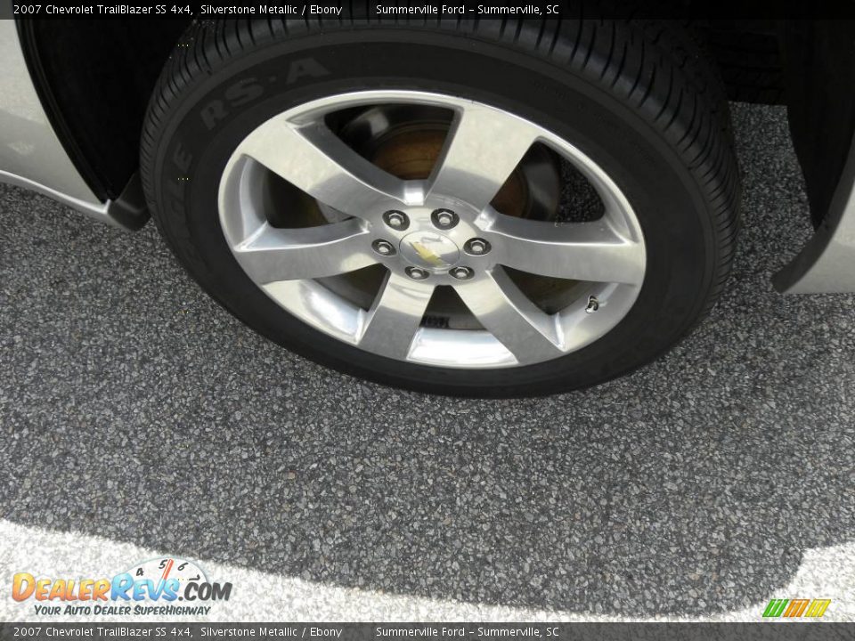 2007 Chevrolet TrailBlazer SS 4x4 Silverstone Metallic / Ebony Photo #16