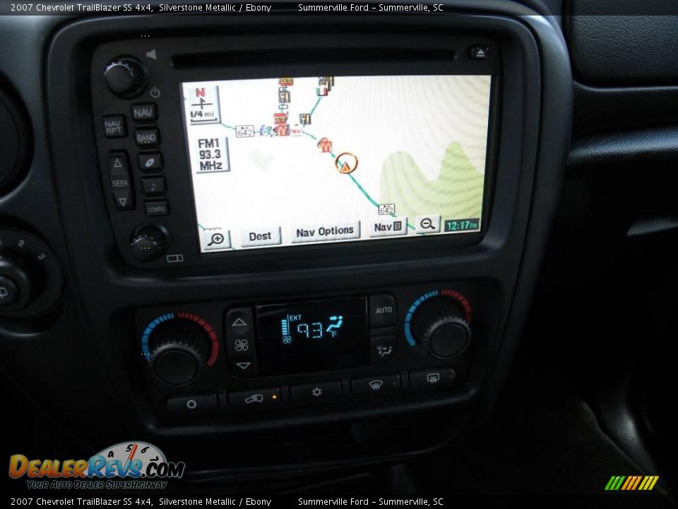 2007 Chevrolet TrailBlazer SS 4x4 Silverstone Metallic / Ebony Photo #20