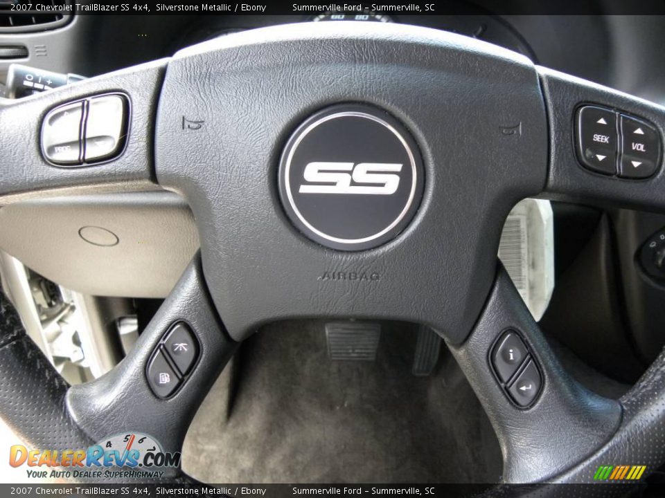 2007 Chevrolet TrailBlazer SS 4x4 Silverstone Metallic / Ebony Photo #21