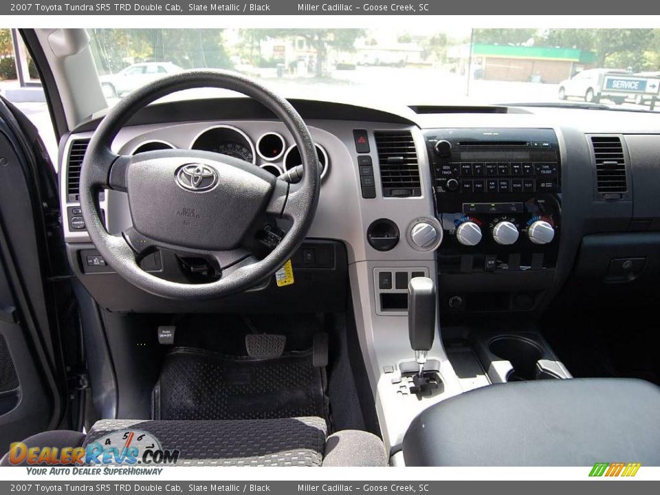 2007 Toyota Tundra SR5 TRD Double Cab Slate Metallic / Black Photo #3