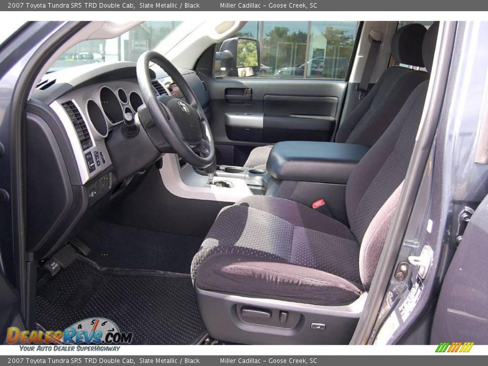 2007 Toyota Tundra SR5 TRD Double Cab Slate Metallic / Black Photo #4