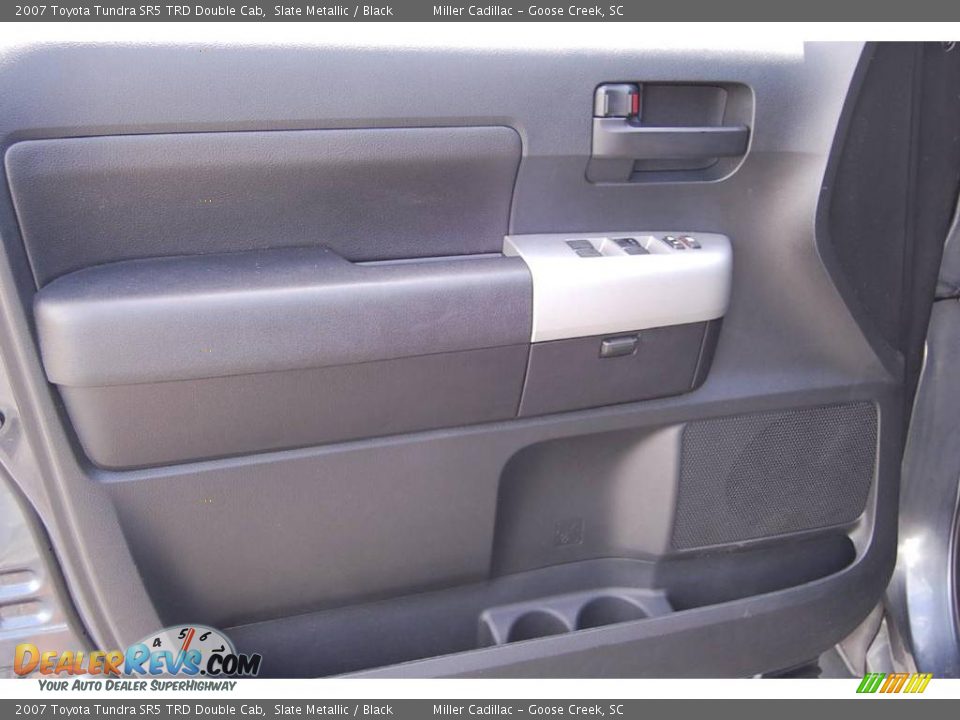 2007 Toyota Tundra SR5 TRD Double Cab Slate Metallic / Black Photo #6