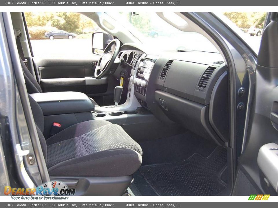 2007 Toyota Tundra SR5 TRD Double Cab Slate Metallic / Black Photo #10