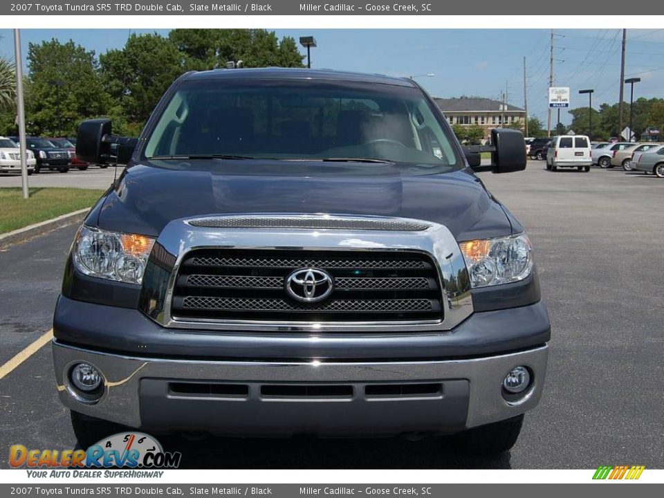 2007 Toyota Tundra SR5 TRD Double Cab Slate Metallic / Black Photo #12