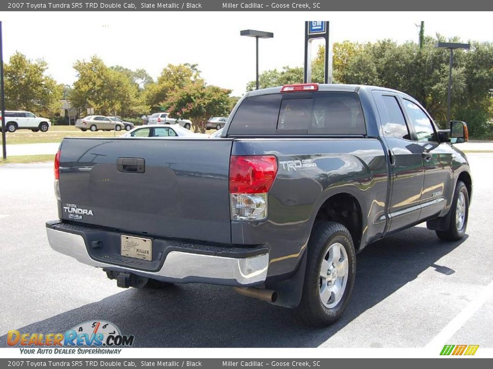 2007 Toyota Tundra SR5 TRD Double Cab Slate Metallic / Black Photo #14