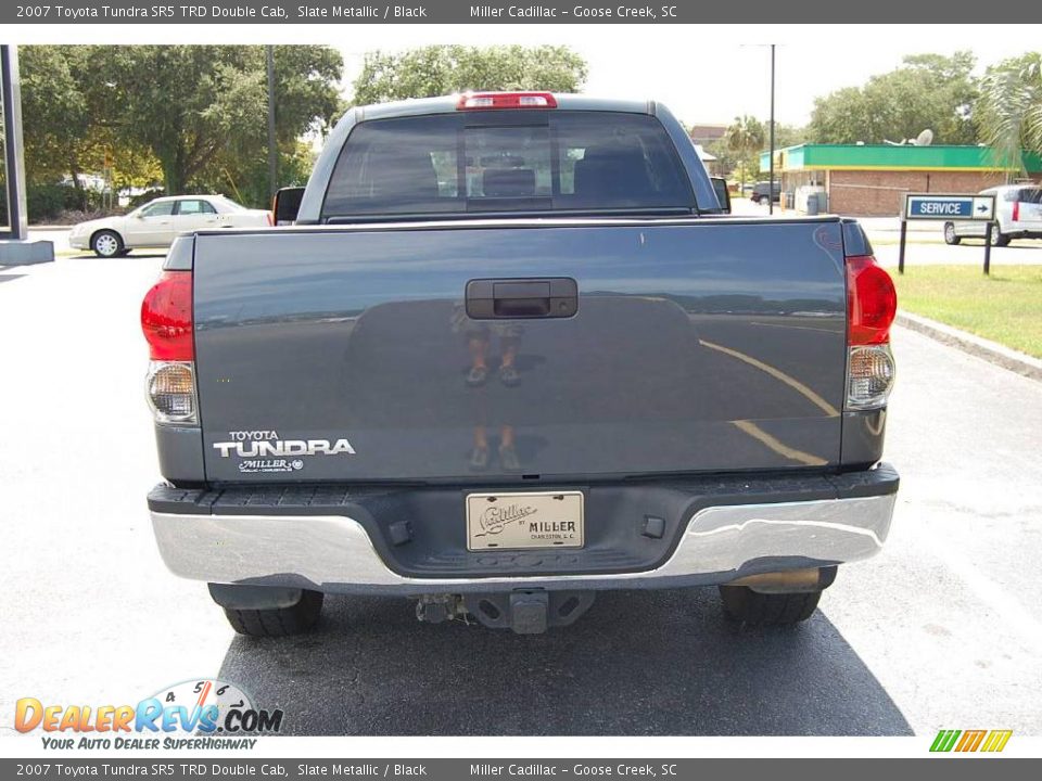 2007 Toyota Tundra SR5 TRD Double Cab Slate Metallic / Black Photo #15