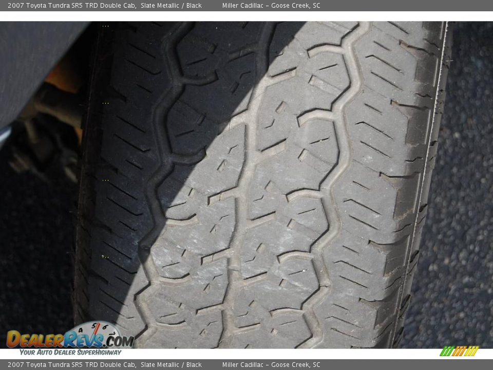 2007 Toyota Tundra SR5 TRD Double Cab Slate Metallic / Black Photo #18