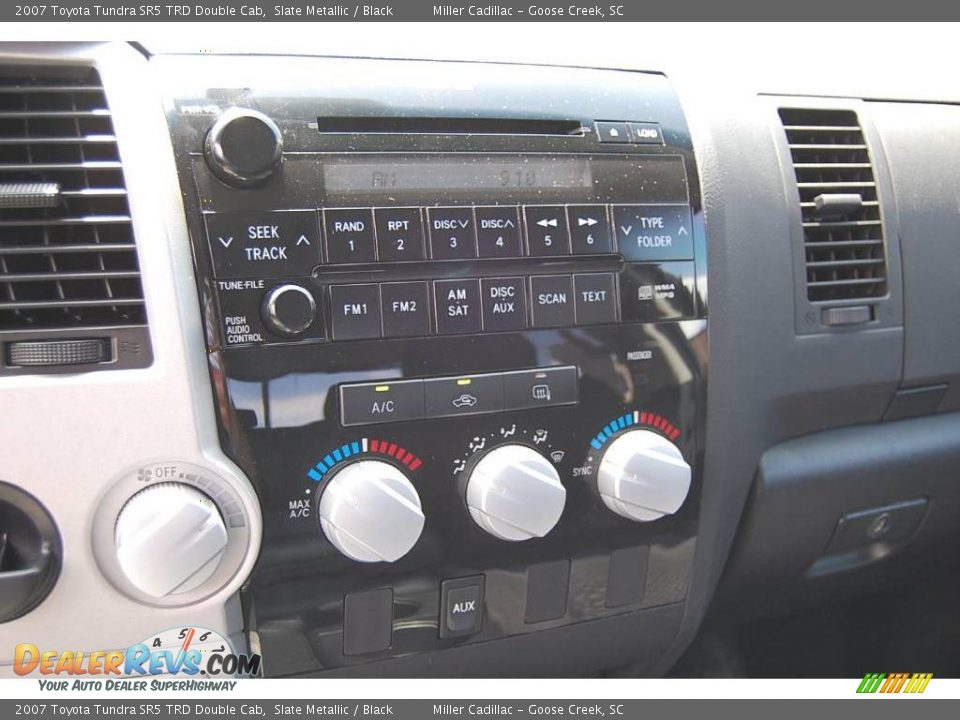 2007 Toyota Tundra SR5 TRD Double Cab Slate Metallic / Black Photo #20
